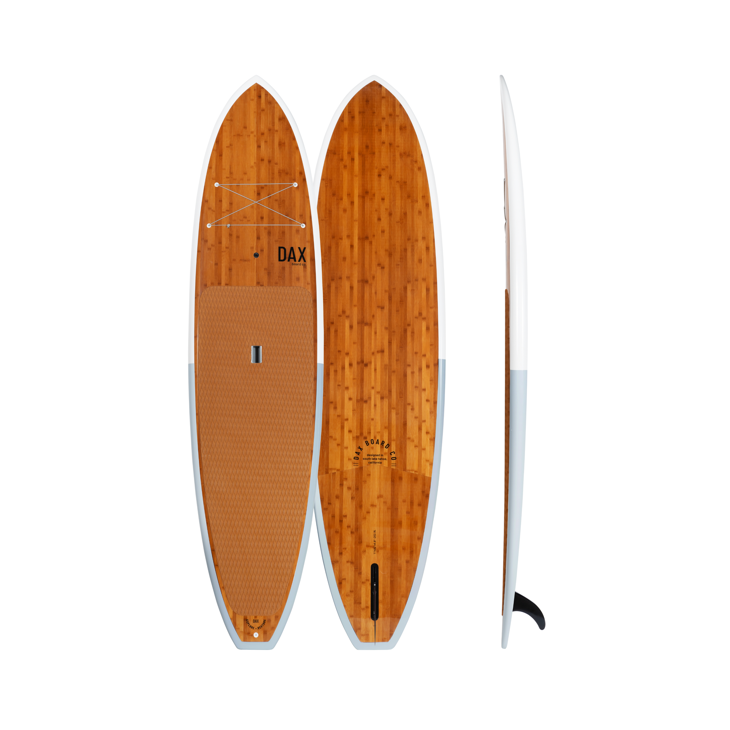 11’2 BAMBOO SUP - stand up paddle board 11' Yup Sup Bamboo Adventure Paddleboard